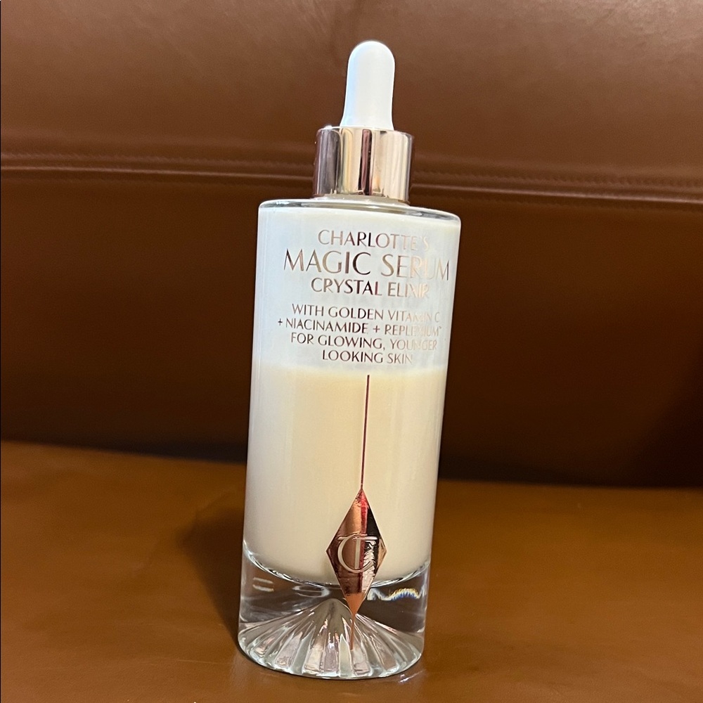 Charlotte Tilbury Magic Serum Crystal Elixir 100 ml size with 60% left.